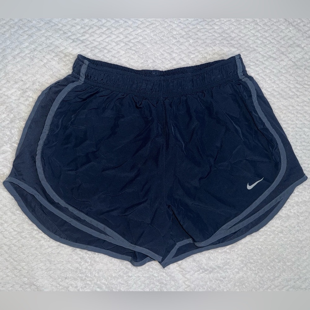 Nike Women's Navy Dri-Fit Running Shorts